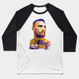 Conor McGregor Popart Uncurve Baseball T-Shirt